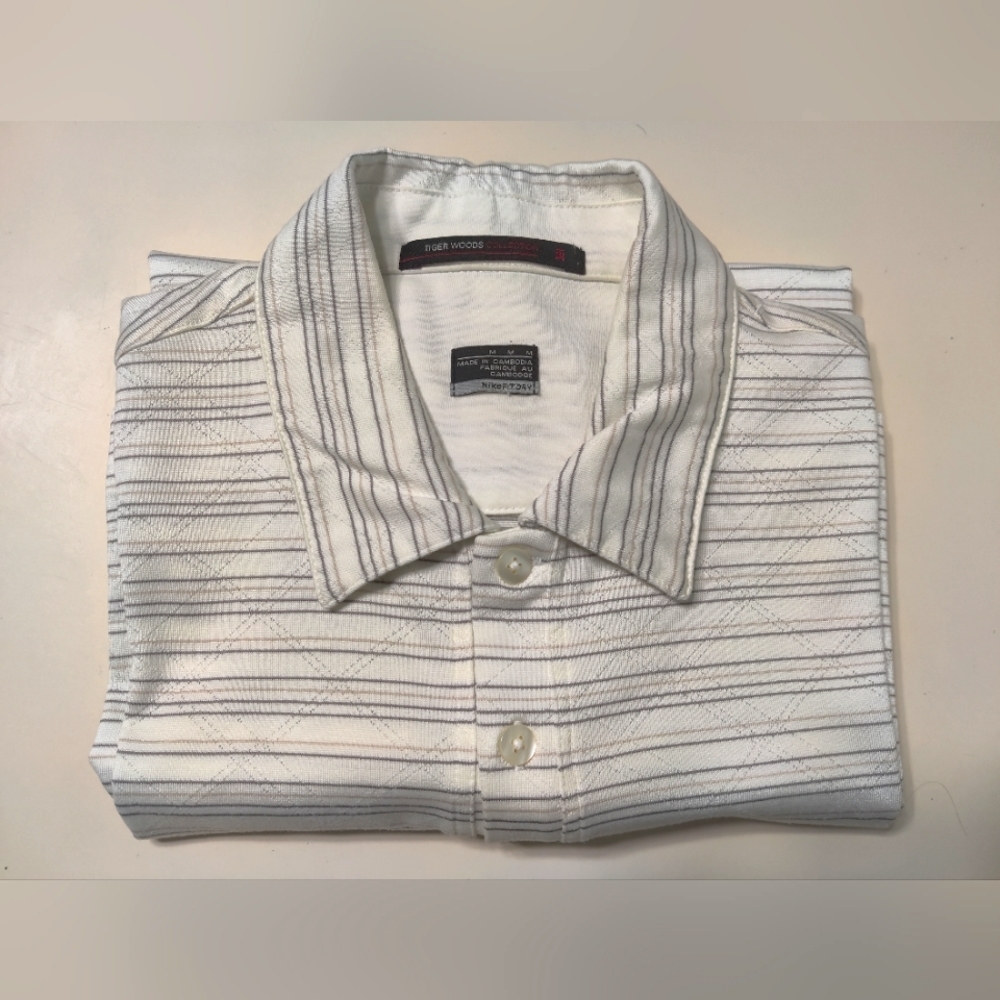 Nike Dri-Fit  Tiger Woods Collection  Golf Polo Shirt Men's
